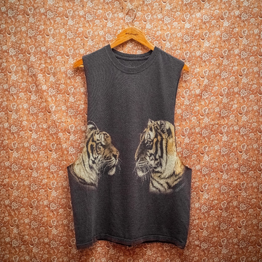 The Mountain Dual Tiger Tank Top